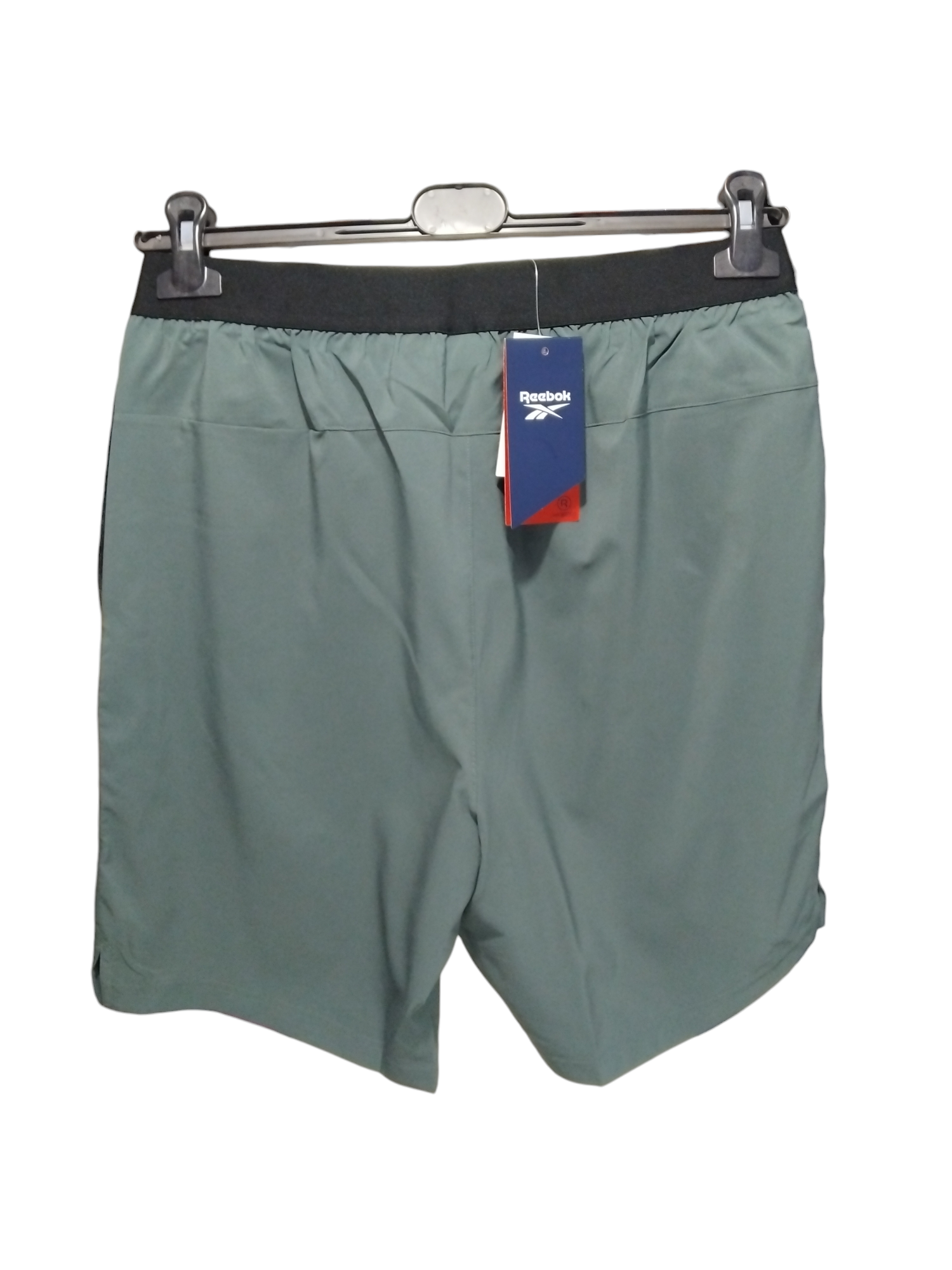 Spodenki_zielone_REEBOK_